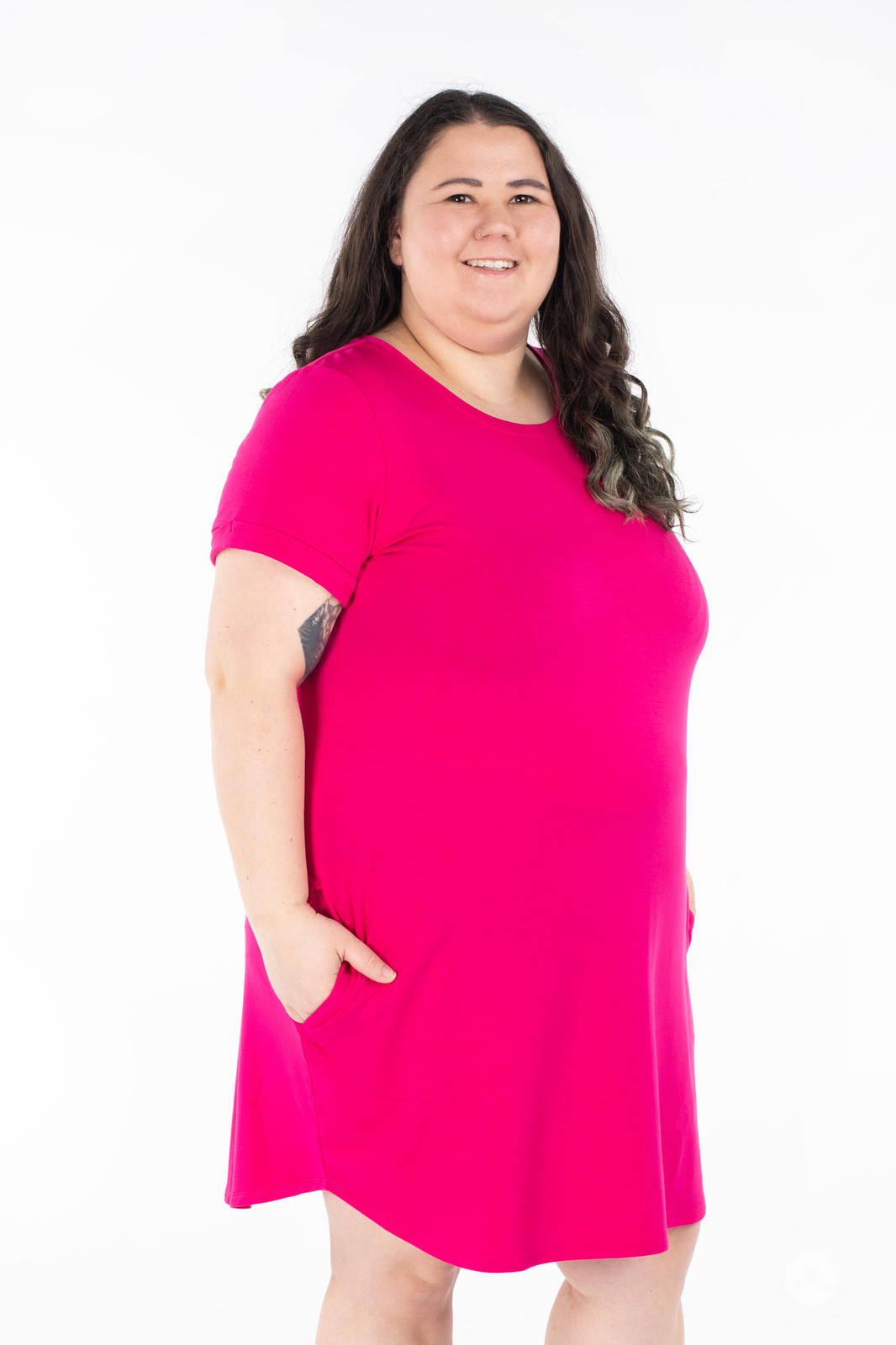 French Terry Tee Dress