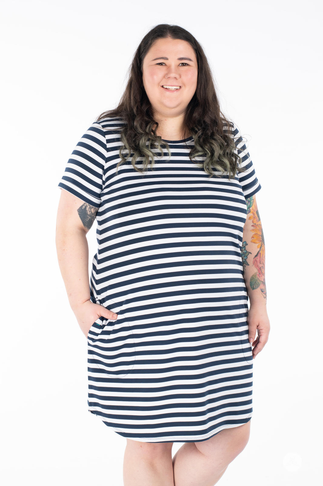 French Terry Tee Dress