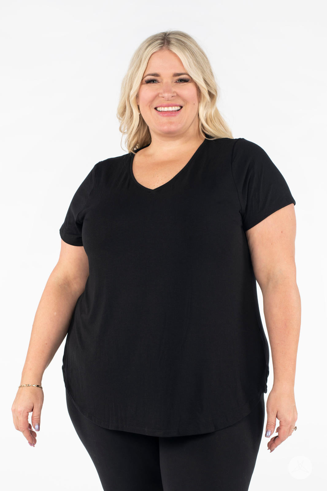 Super V-Neck Tee - SweetLegs.com