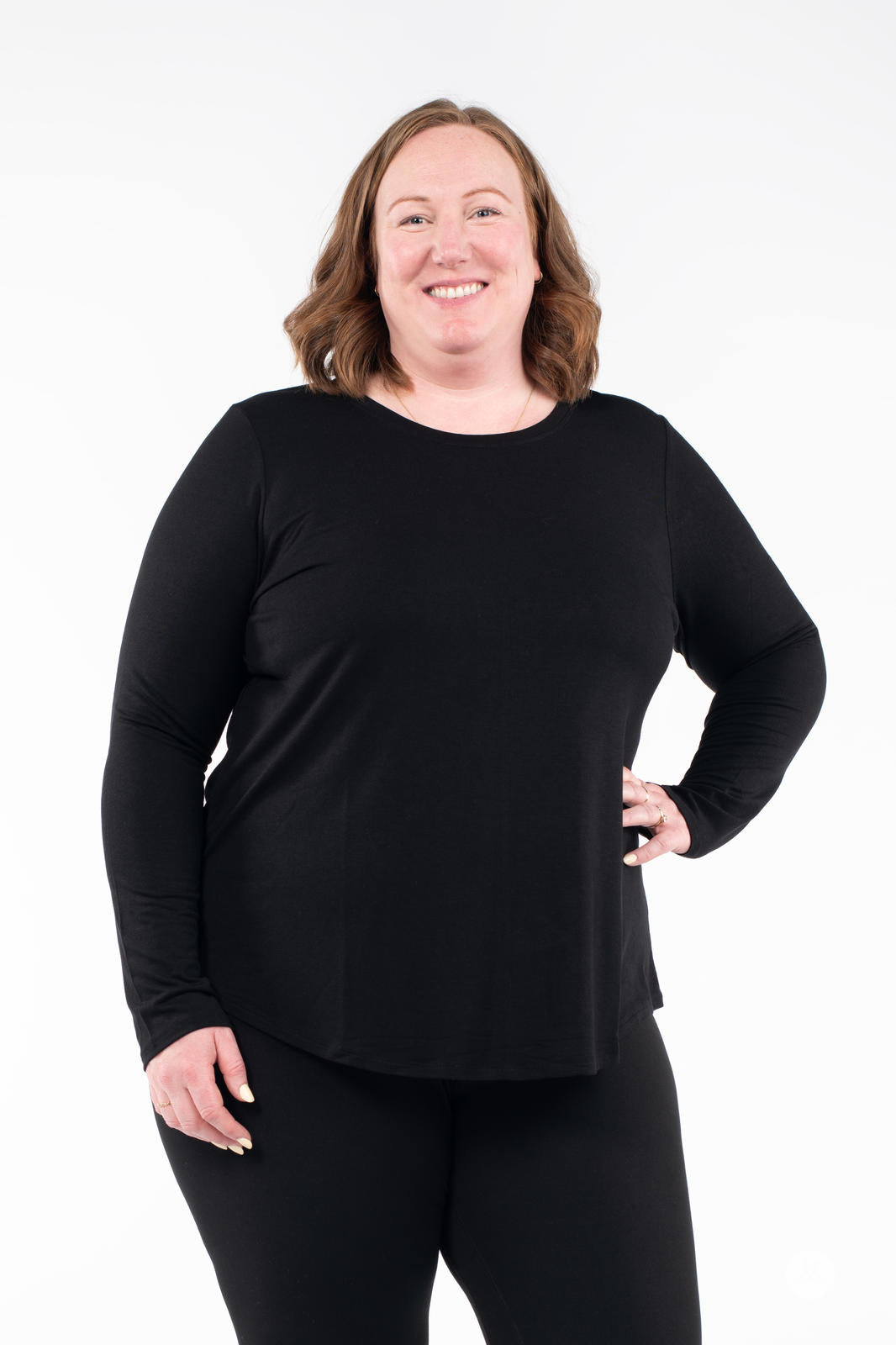 Crew Neck Long Sleeve