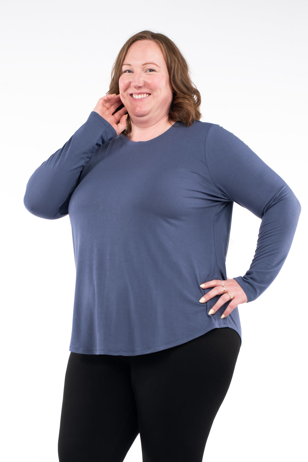 Crew Neck Long Sleeve