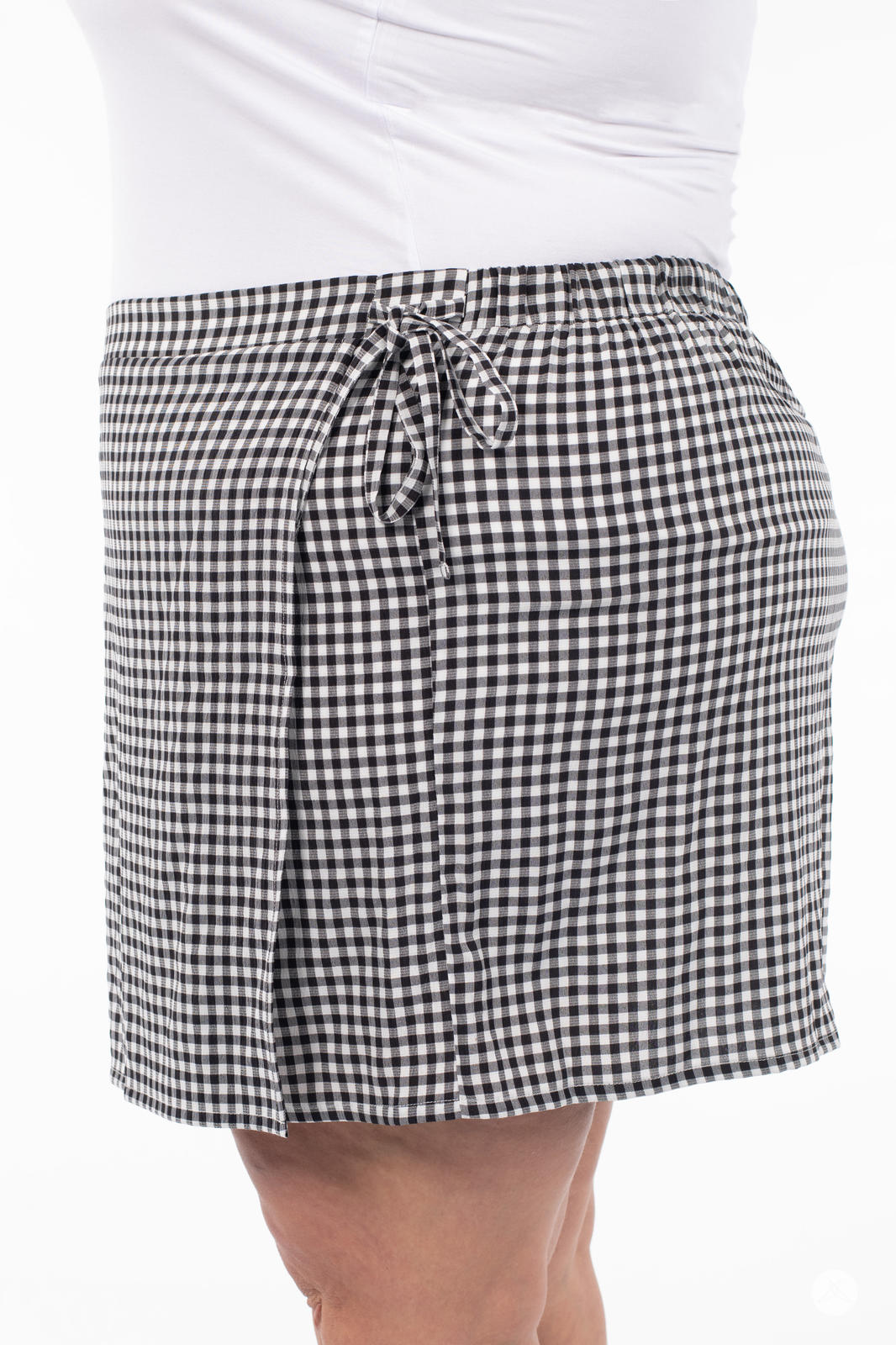 Gingham Skort