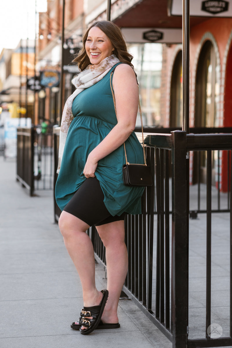 Maternity Biker Shorts Black - SweetLegs.com