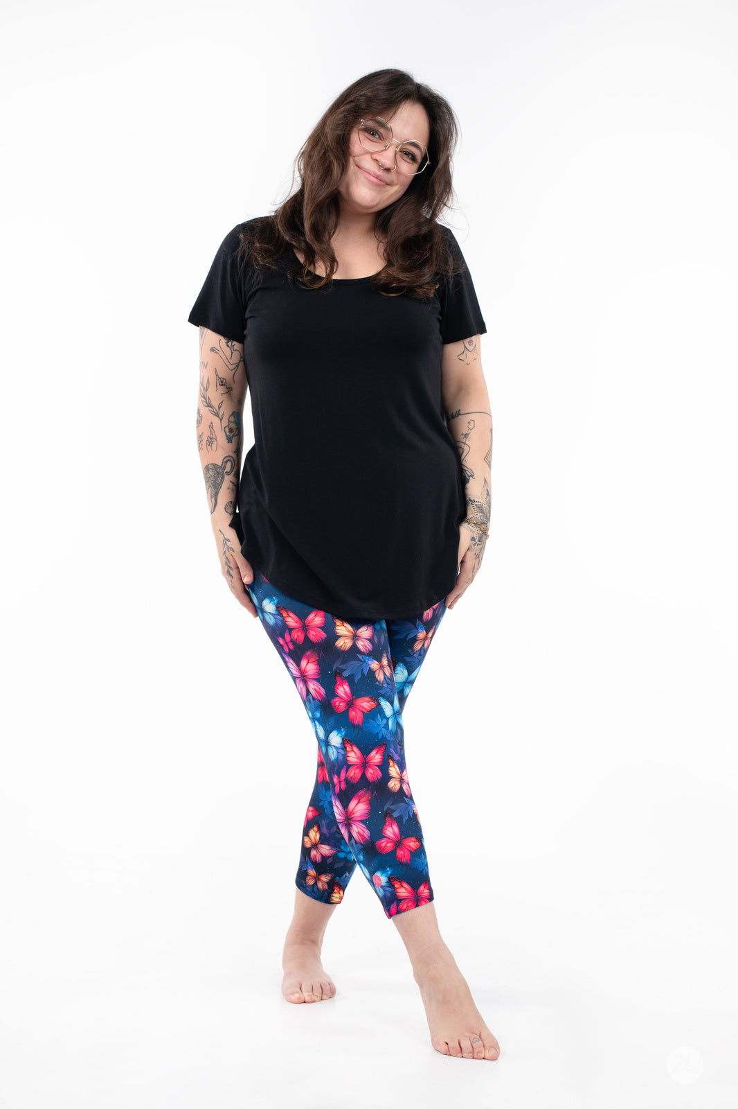 Moonlit Butterflies Crops