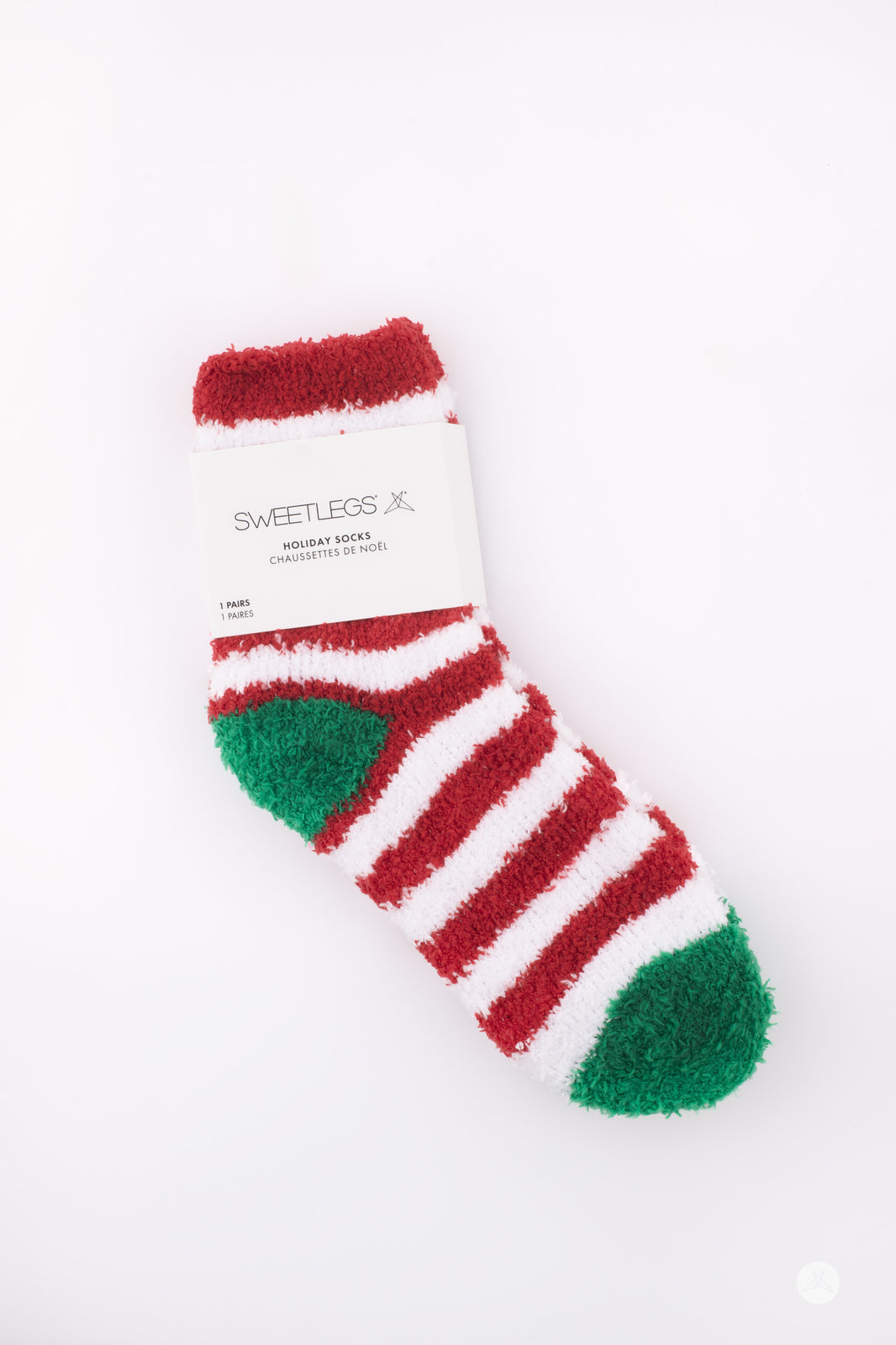 Fuzzy Festive Sock