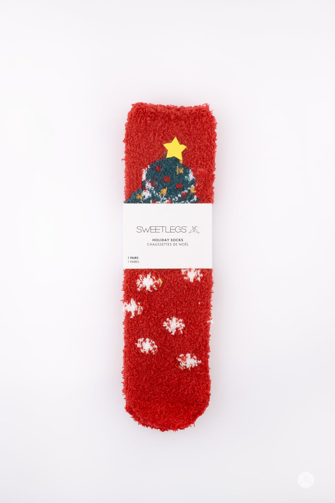 Fuzzy Festive Sock
