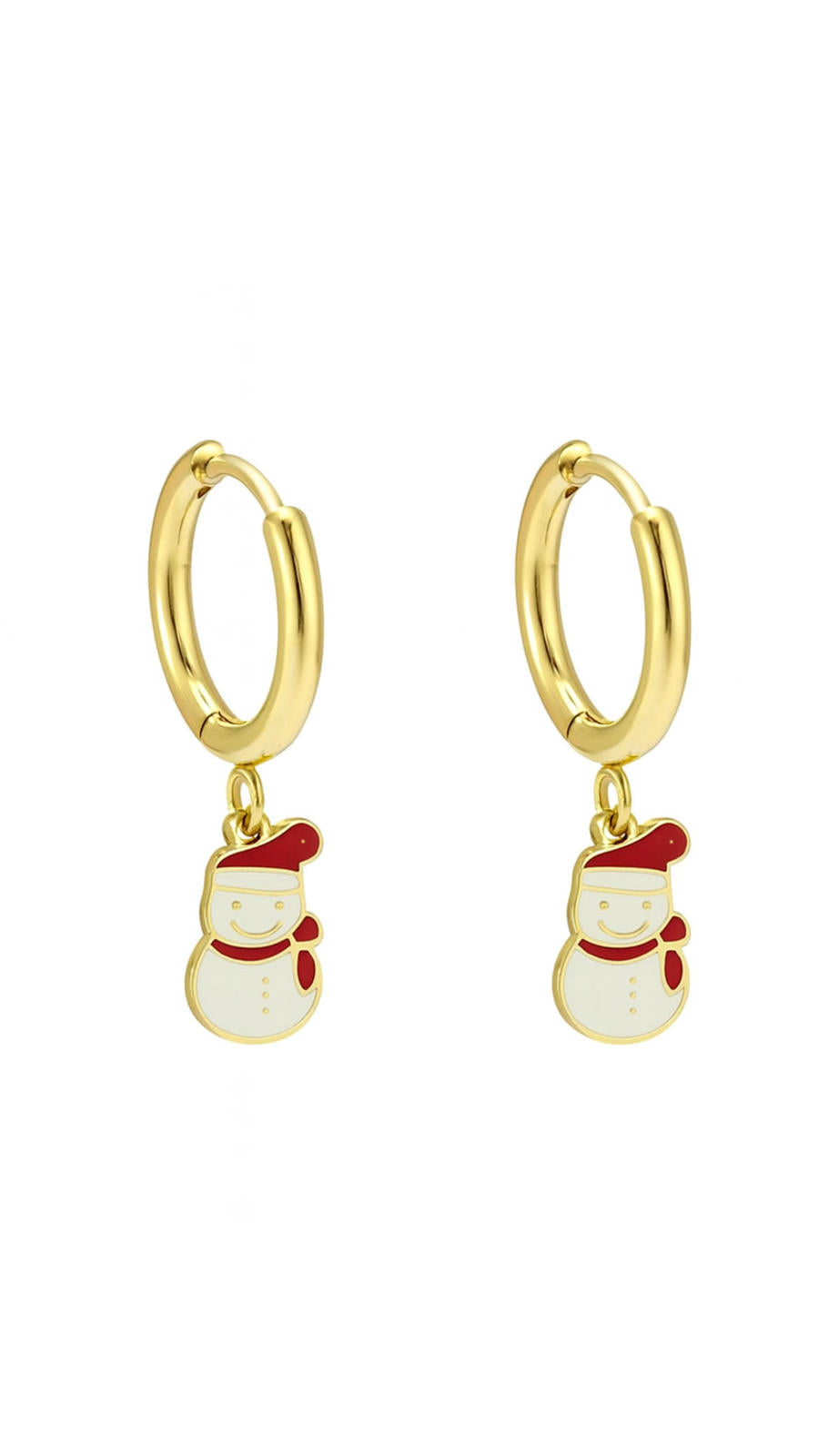 Holiday Hoop Earrings