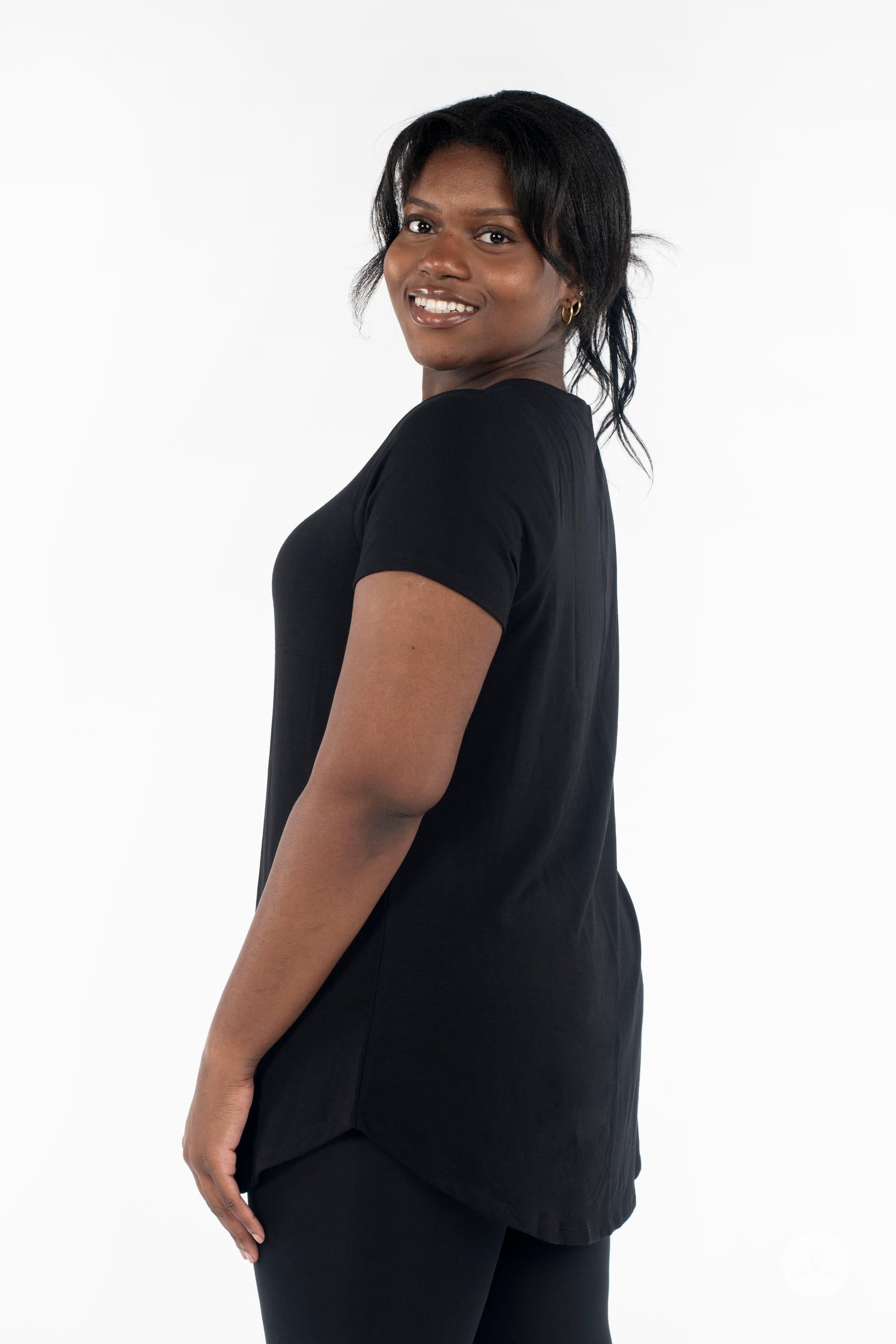 Super V-Neck Tee - SweetLegs.com