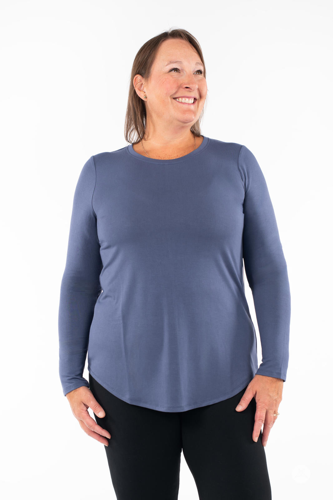 Crew Neck Long Sleeve