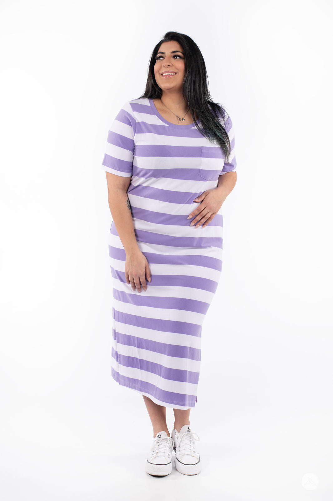 Pocket Tee Maxi Dress