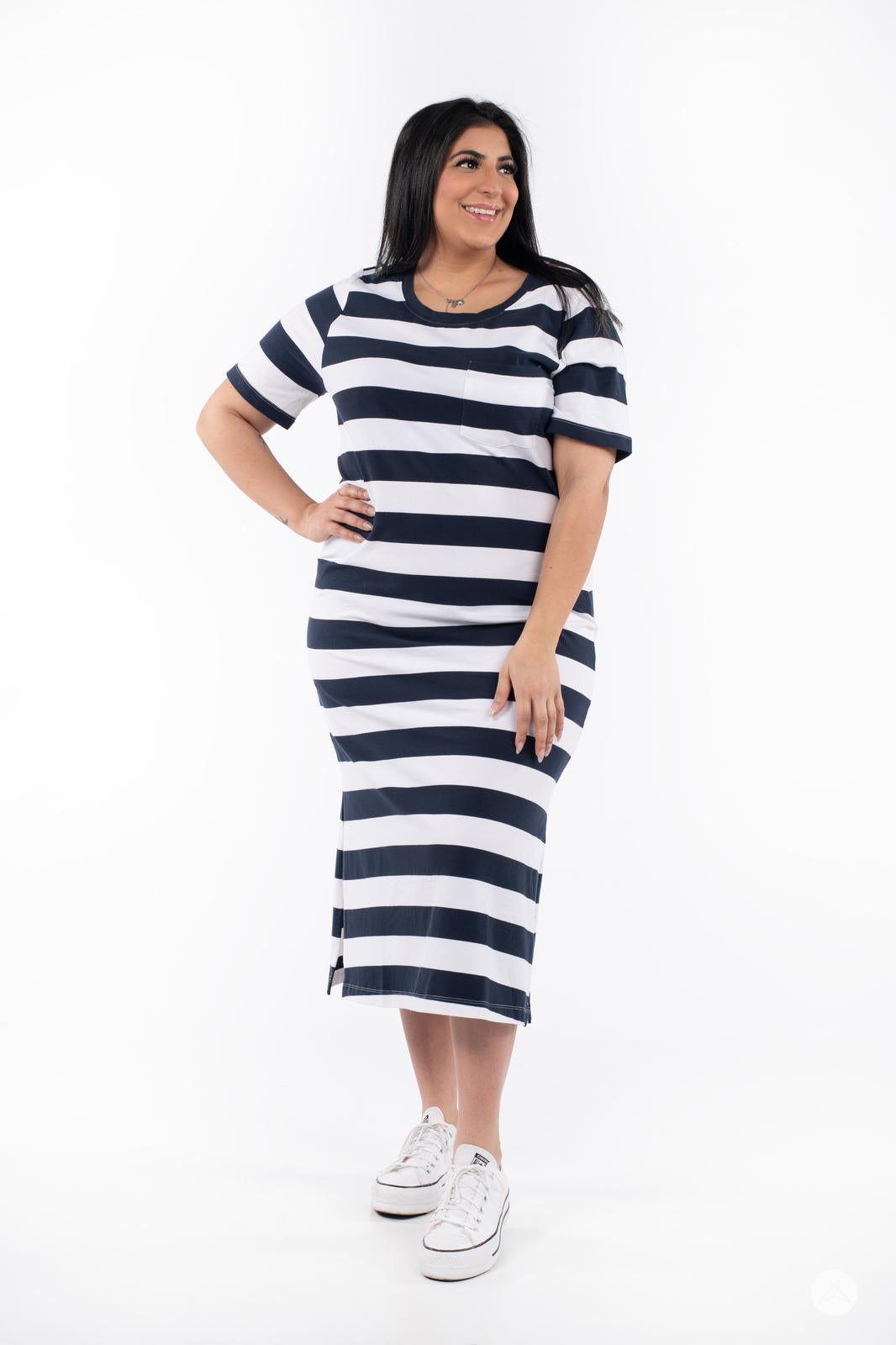 Pocket Tee Maxi Dress