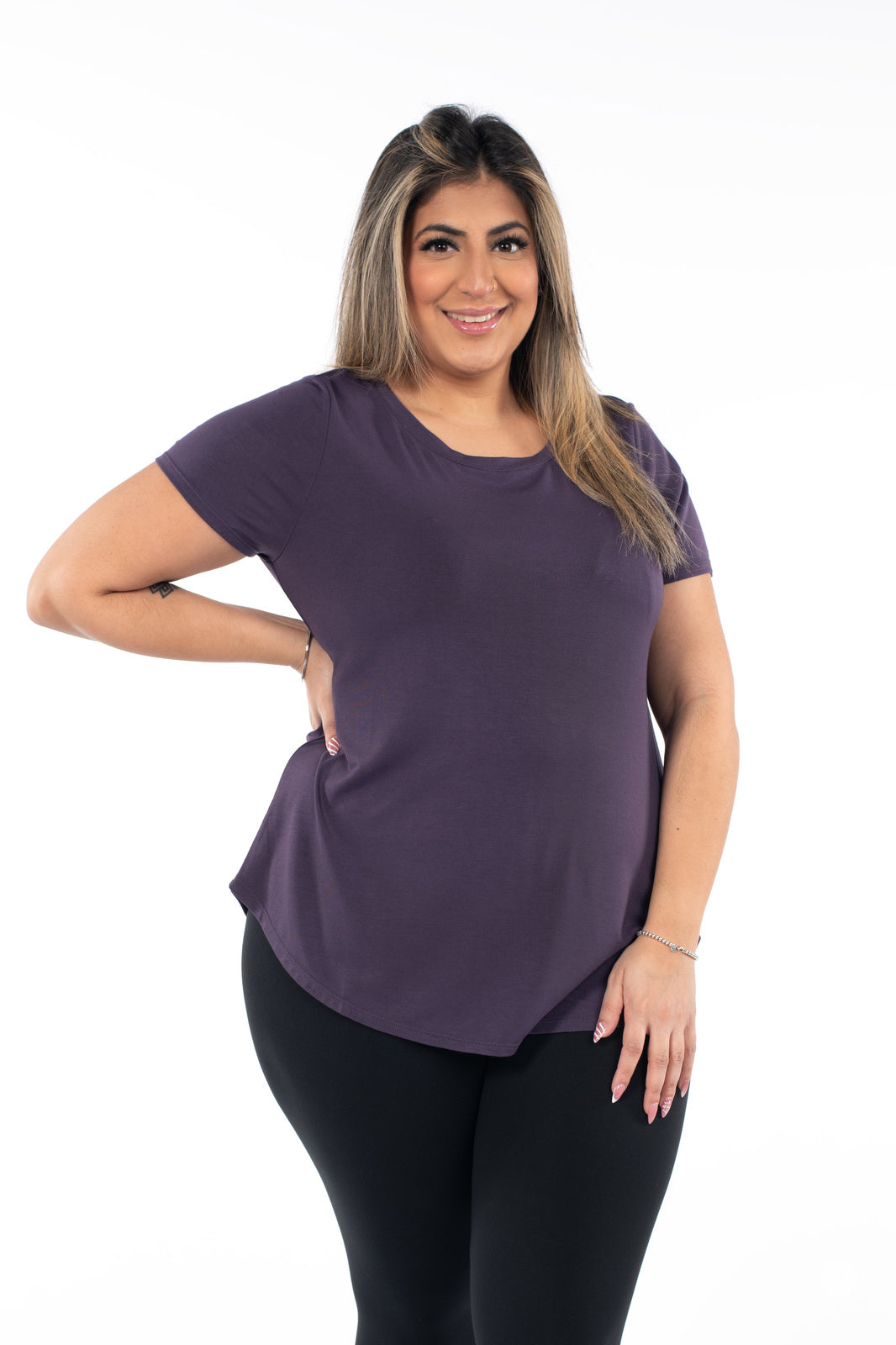 Tuckable Crew Neck Tee