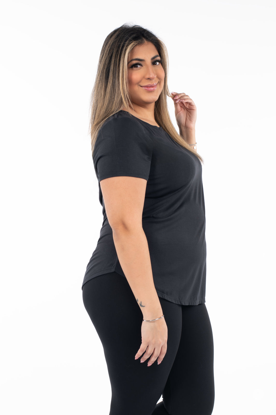 Tuckable Crew Neck Tee