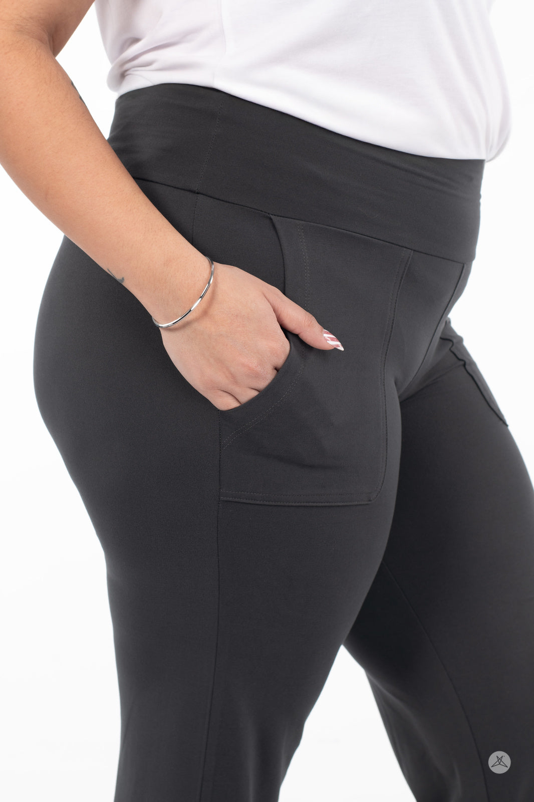 High-Waist Wide Leg Crops