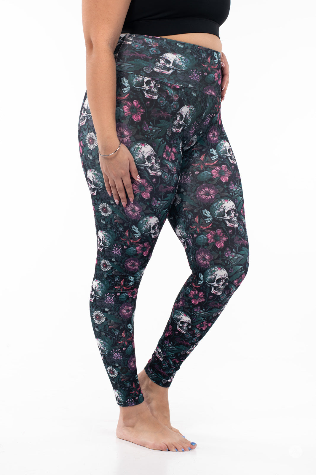 Eternal Blossom High-Waisted Leggings