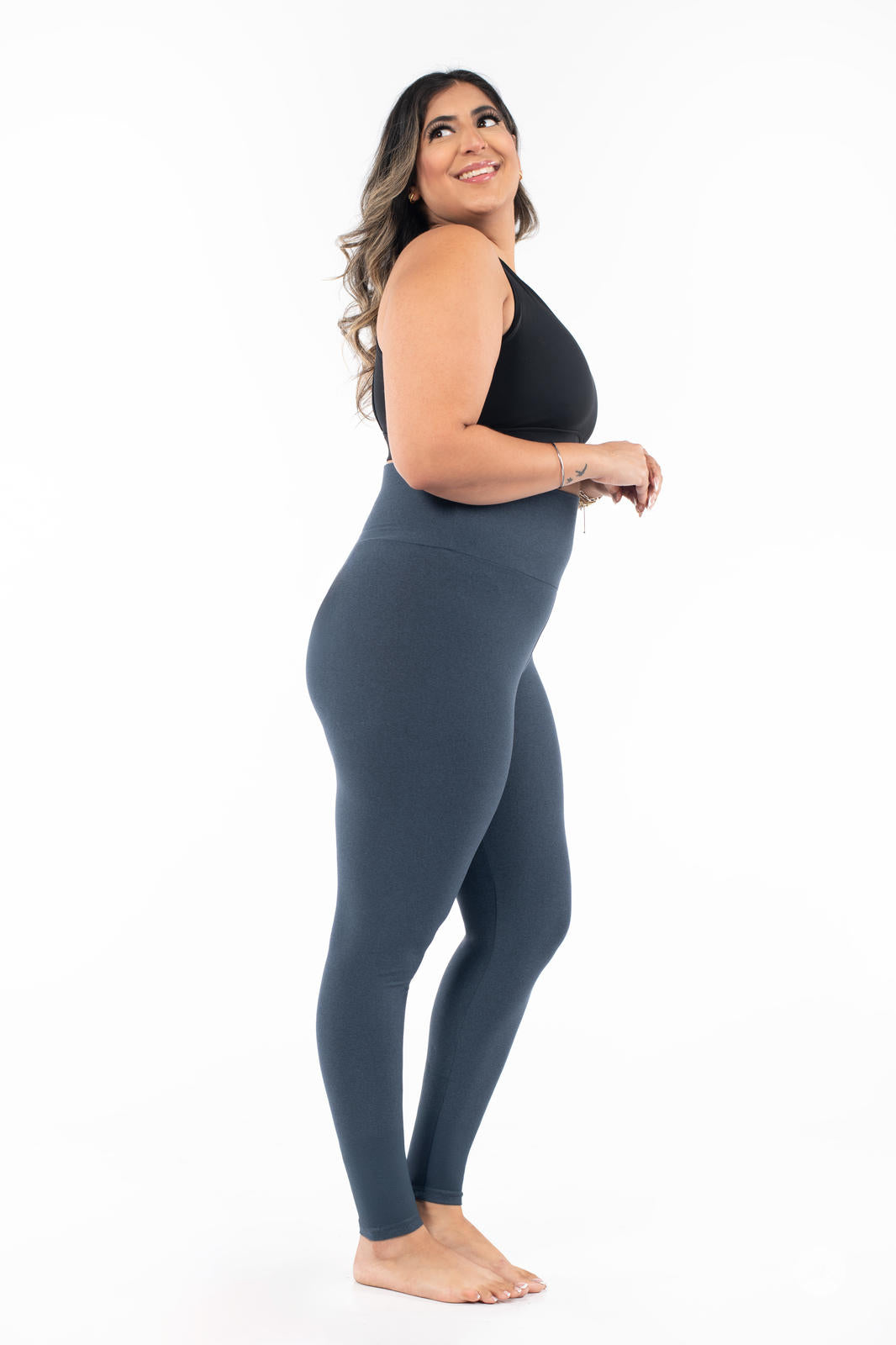 Ocean Fade High-Waisted Leggings