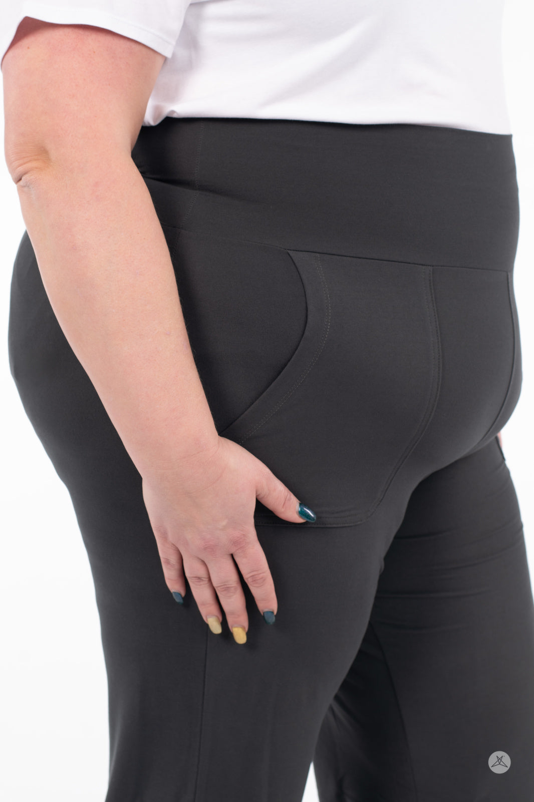 High-Waist Wide Leg Crops