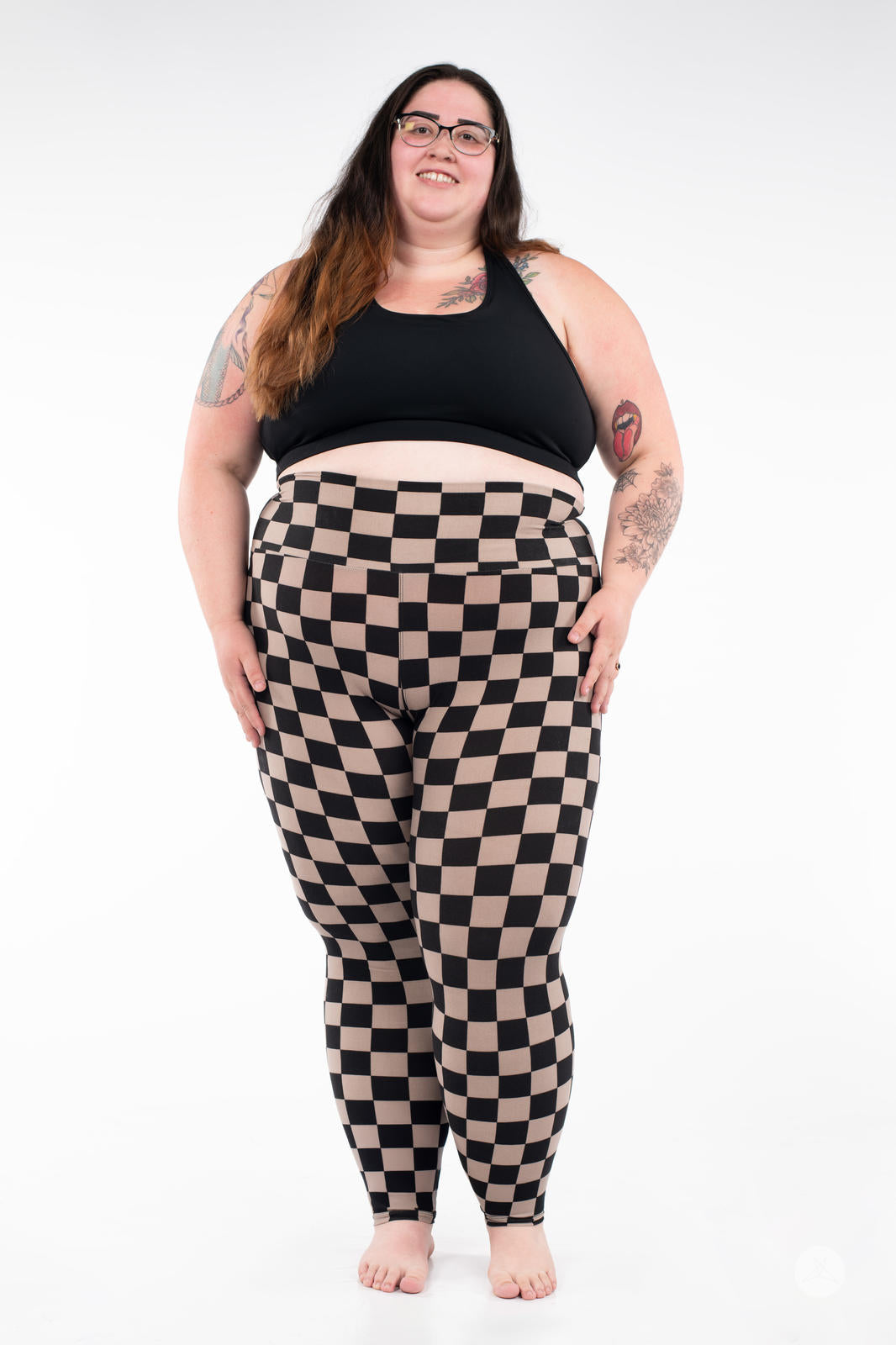 Check Yourself High-Waisted Leggings