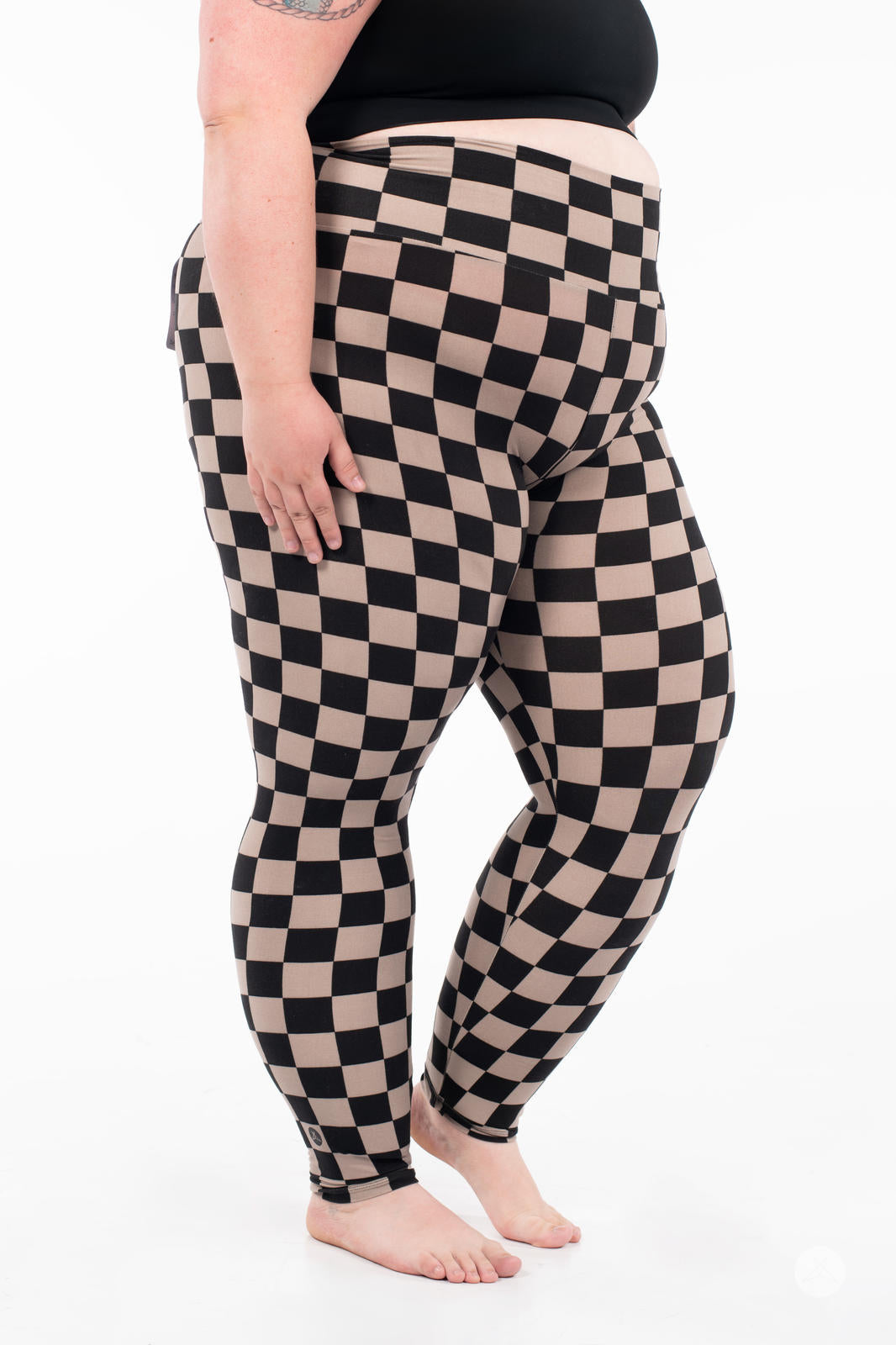 Check Yourself High-Waisted Leggings