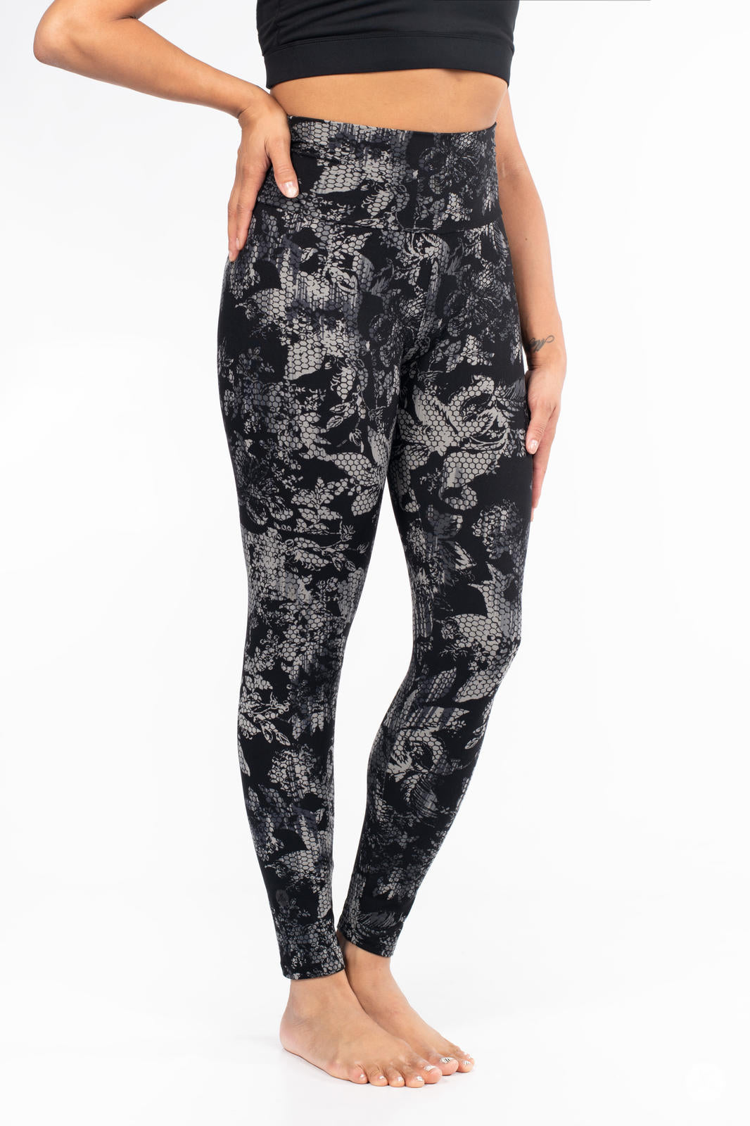 Floral Authority High-Waisted Leggings