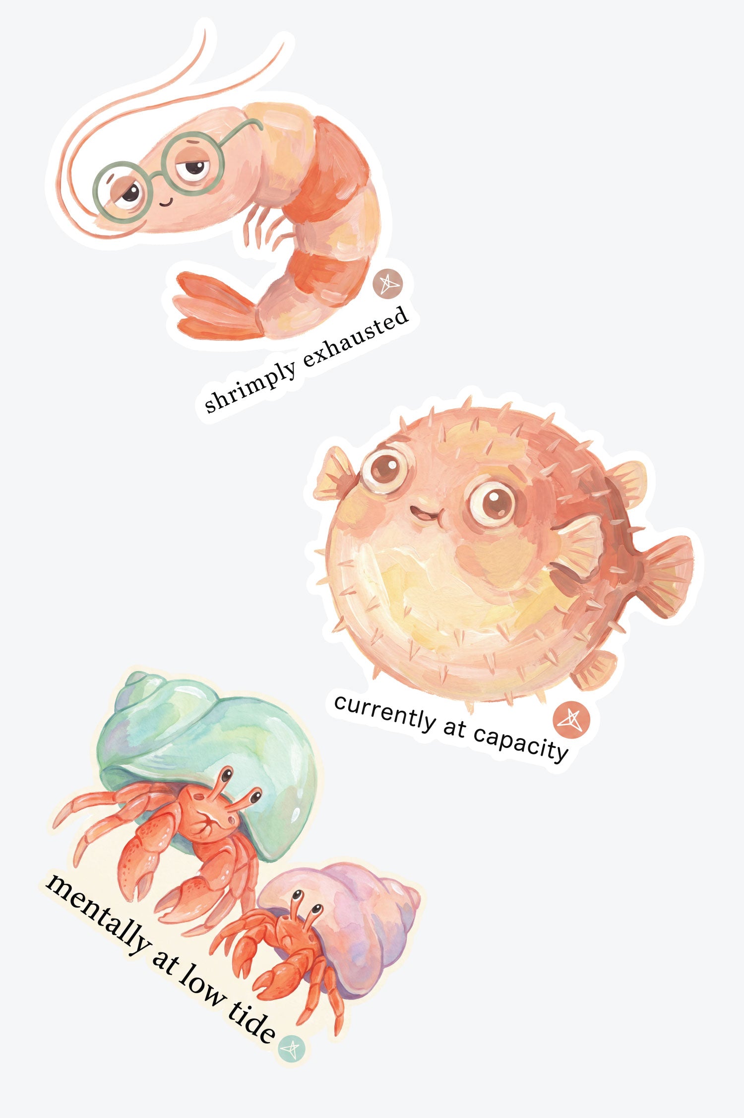 Sea-riously Unwell Sticker Pack
