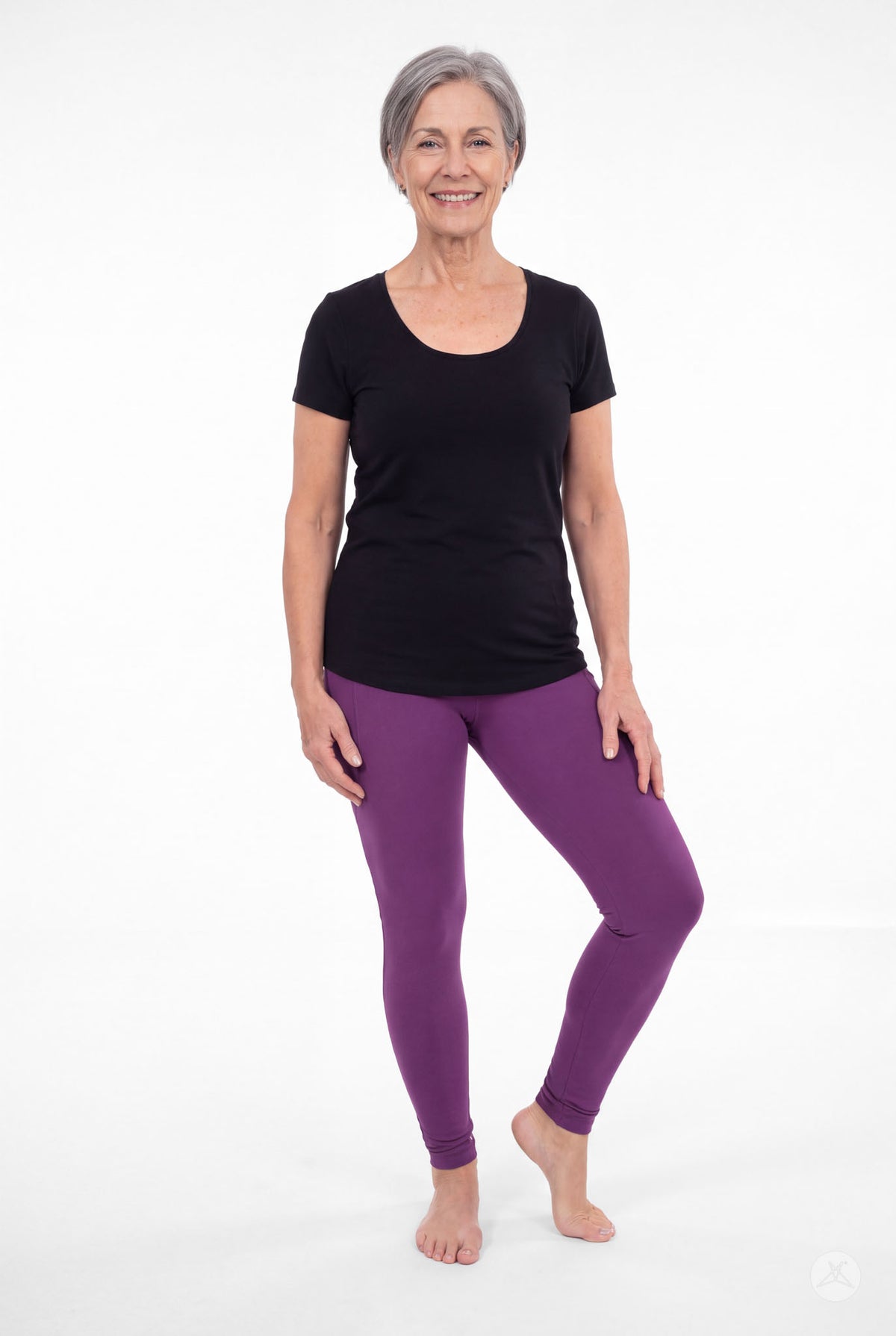 Deep Plum Pocket Leggings