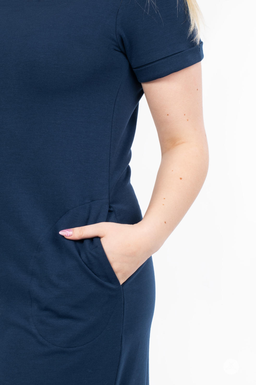 French Terry Tee Dress