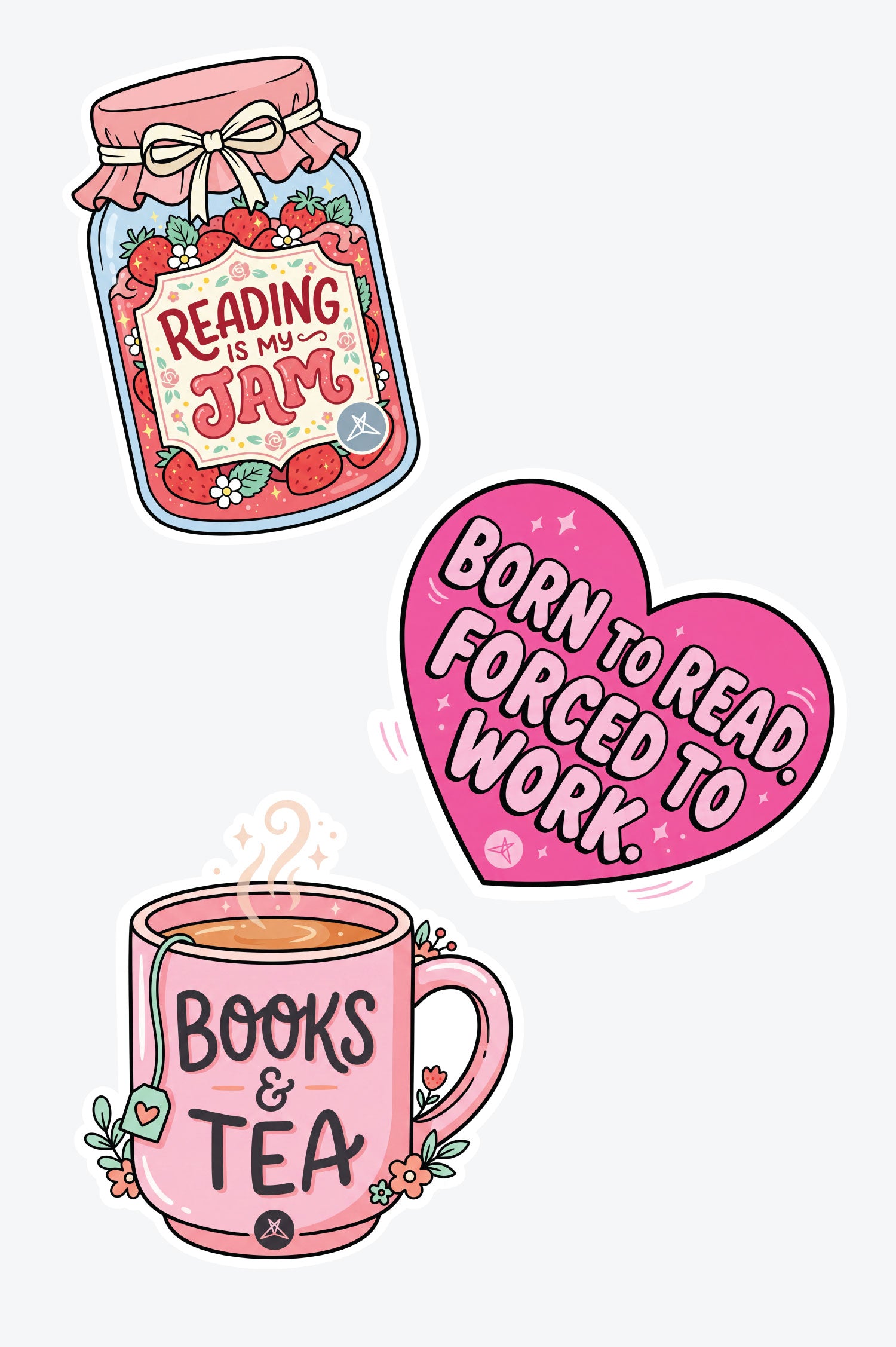 The Book Lover Sticker Pack