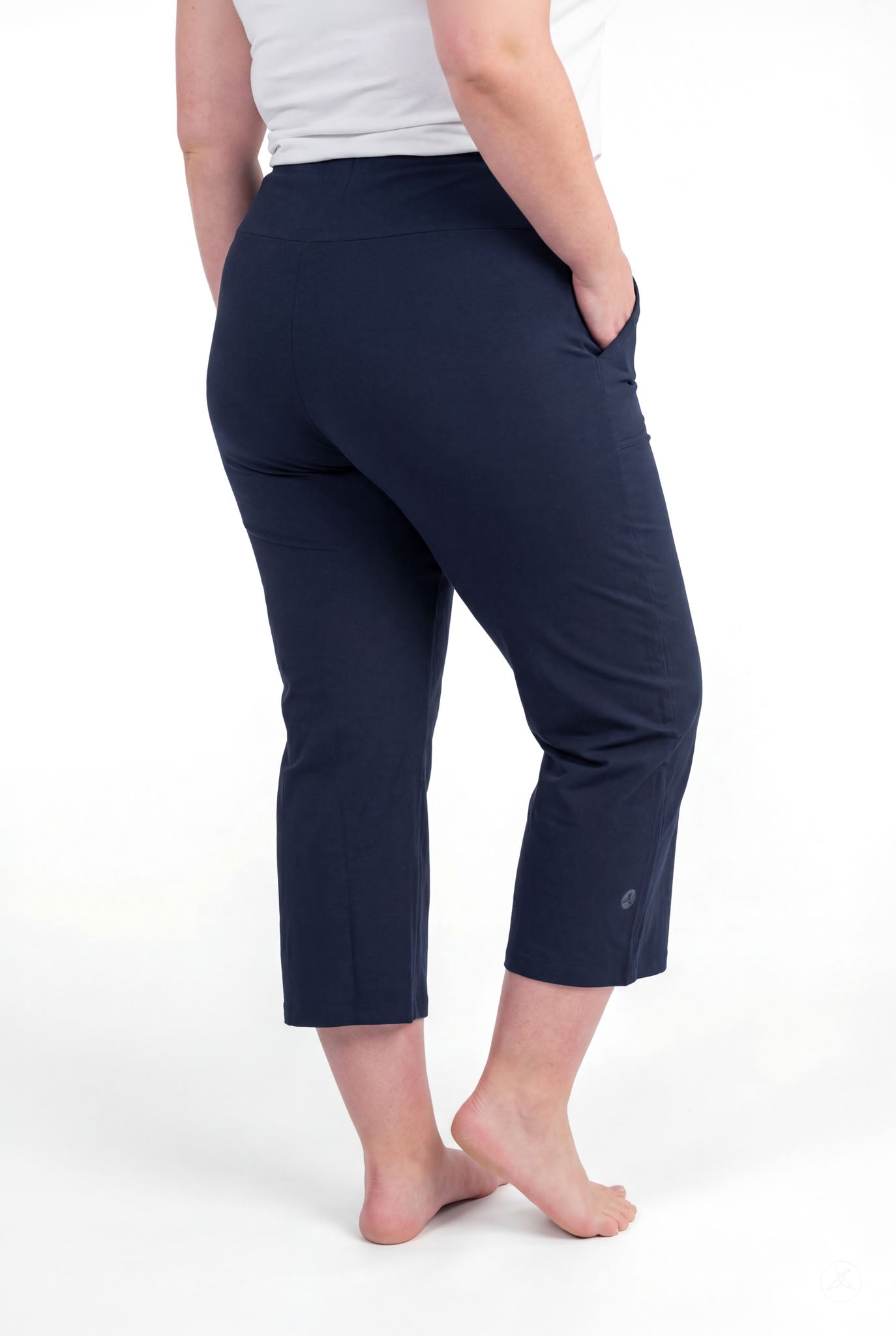 High-Waist Wide Leg Crops