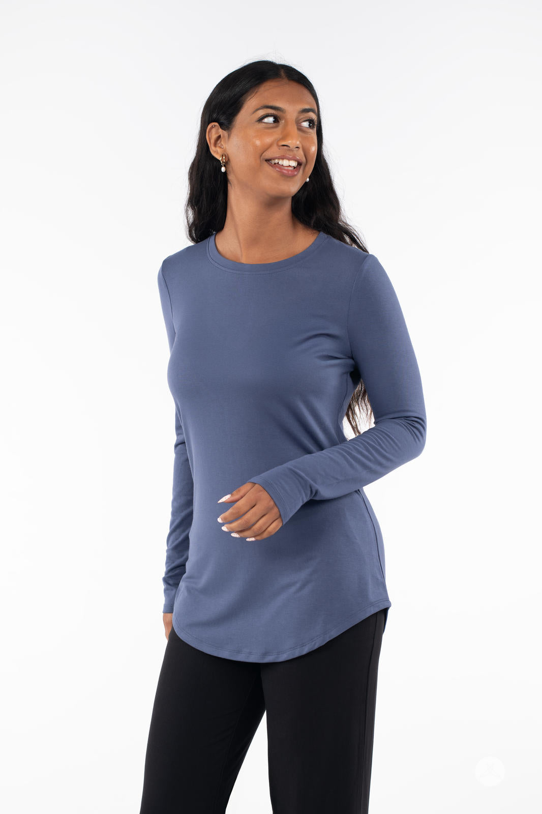 Crew Neck Long Sleeve