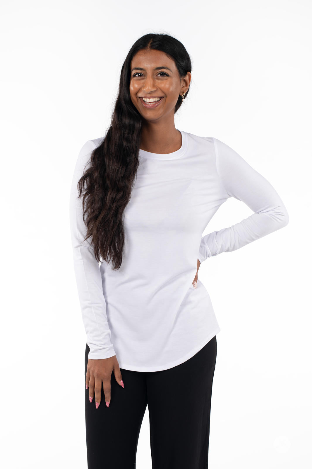 Crew Neck Long Sleeve