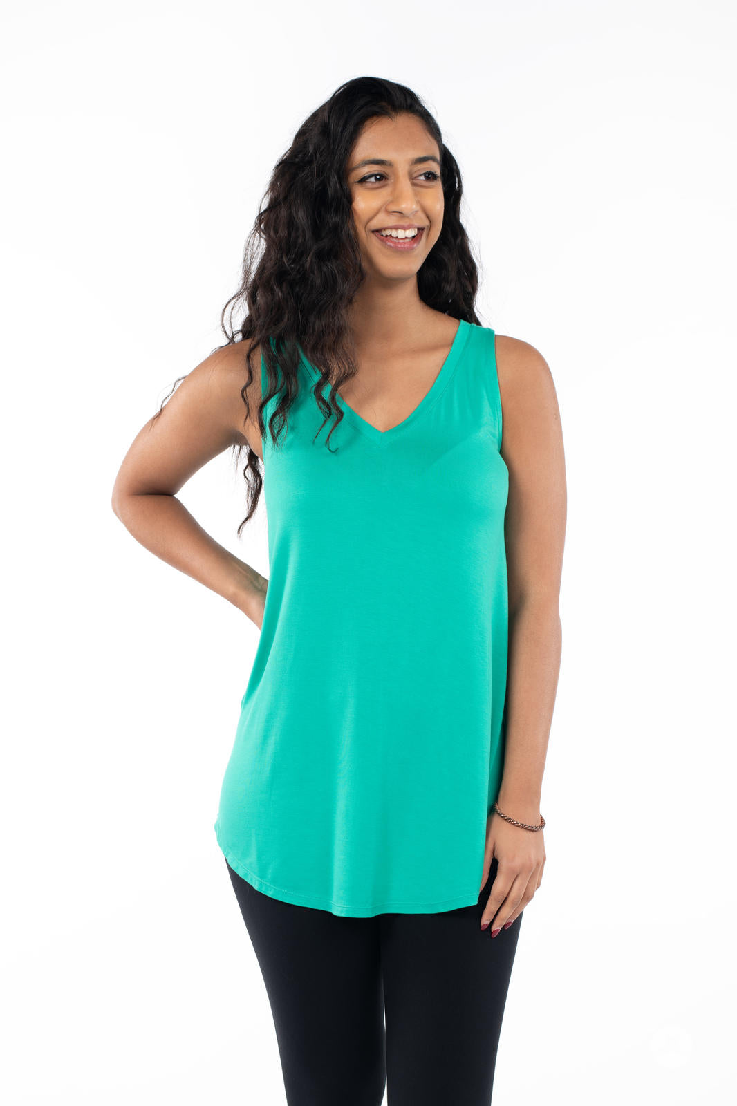 V-Neck Swing Tank