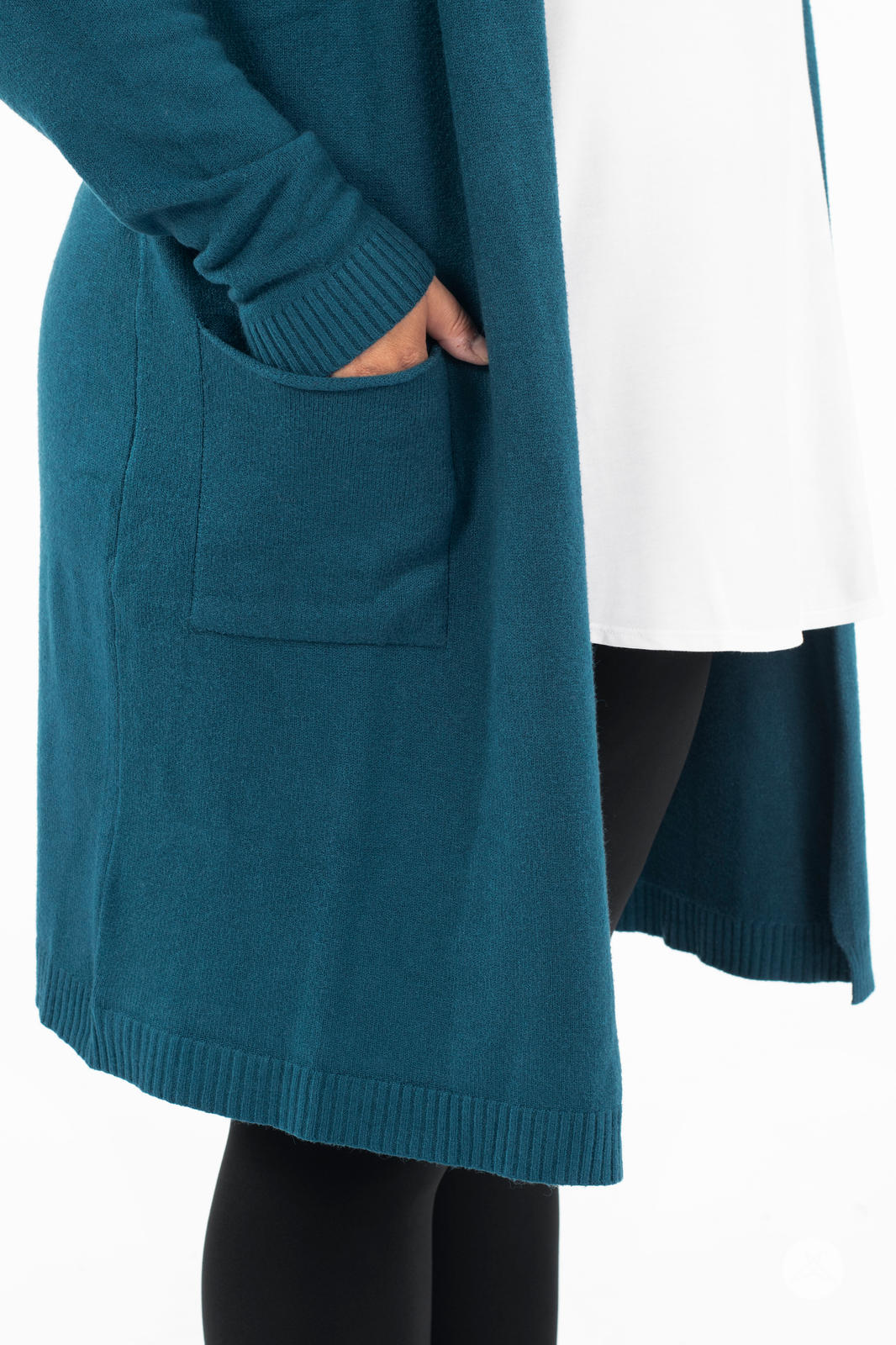 Ultra Soft Open Cardigan Northern Sea