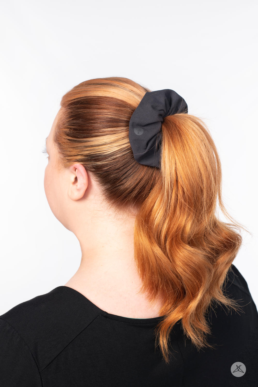 Charcoal Scrunchie
