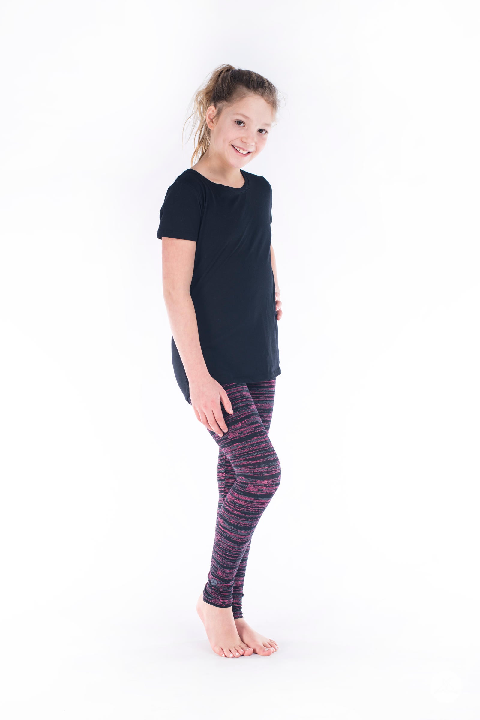 Berry Opal Kids leggings - SweetLegs