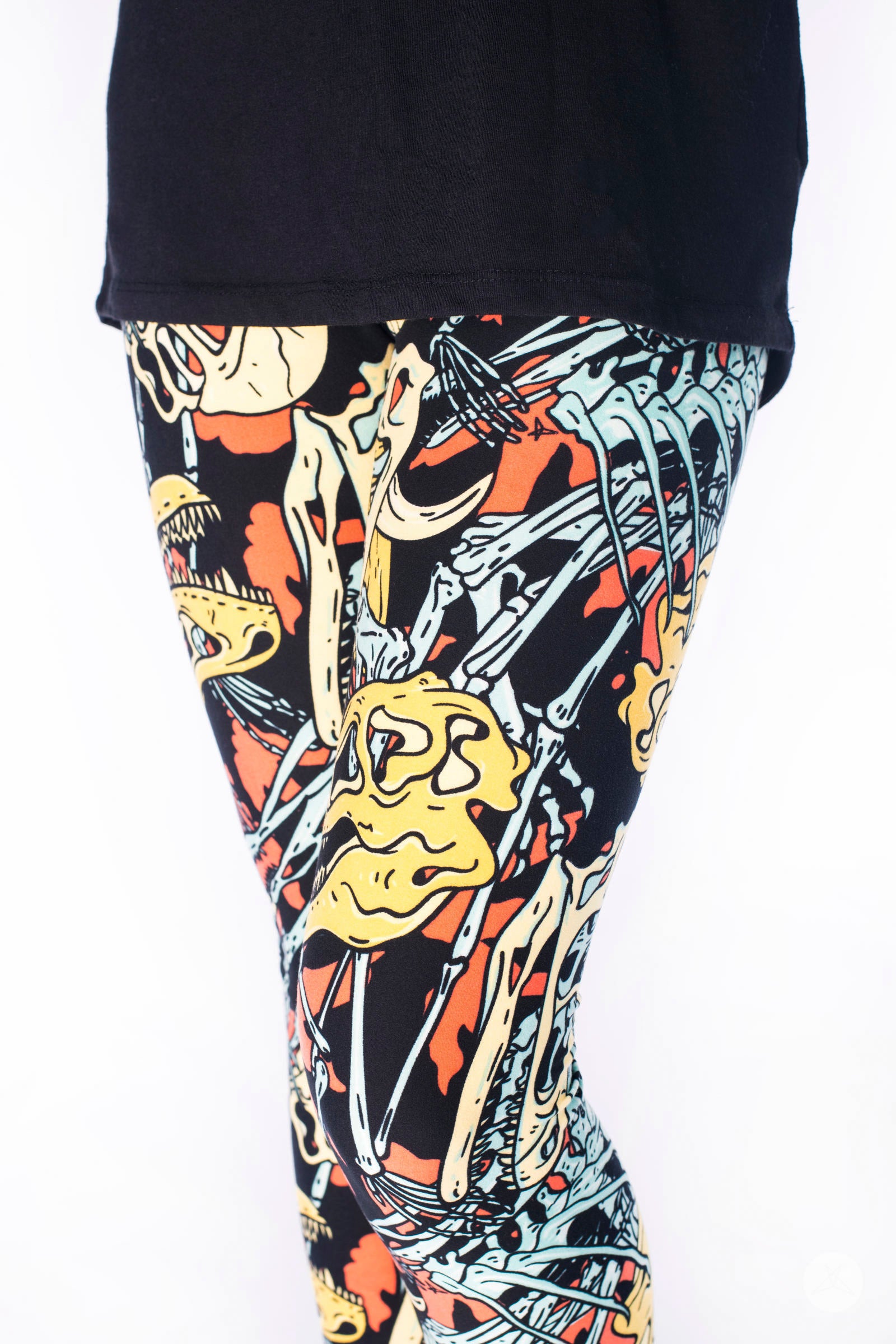 Fossil Feels Kids leggings - SweetLegs