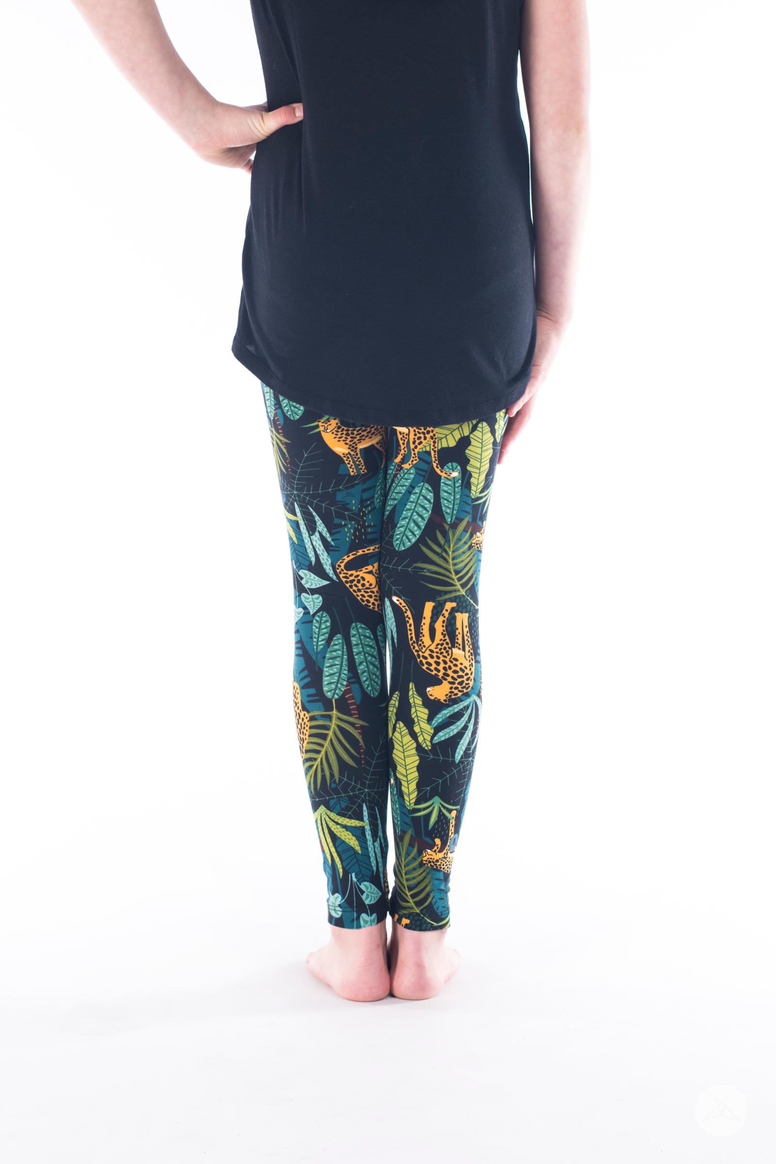 Leopard King Kids leggings - SweetLegs