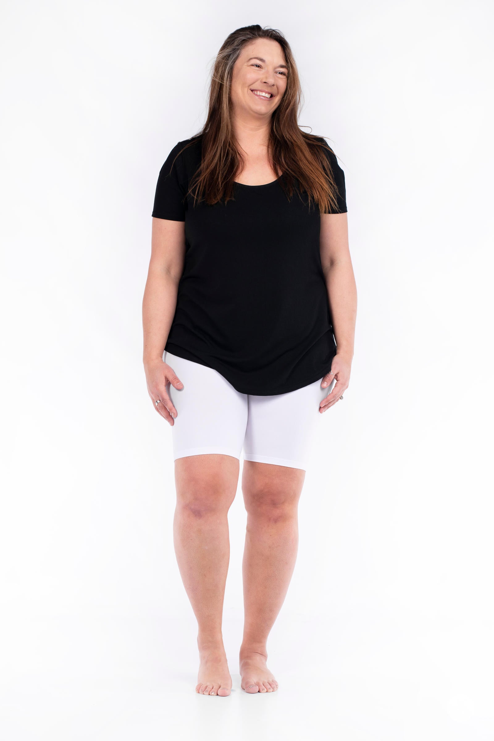 Simply White Plus Layering Shorts