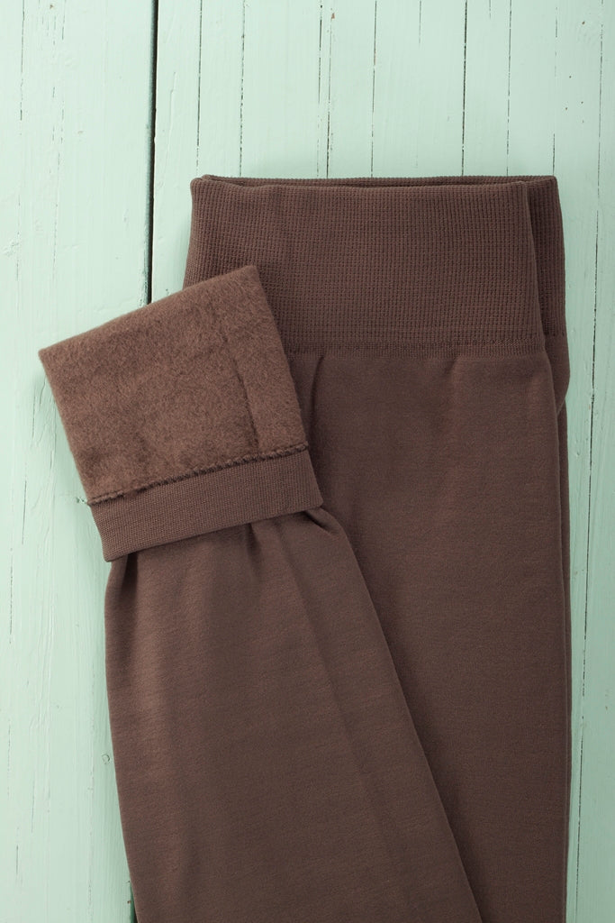 Hot Cocoa Fleece leggings - SweetLegs