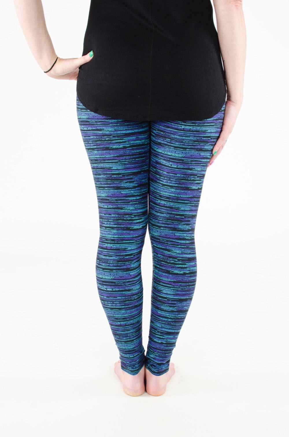 Black Opal leggings - SweetLegs