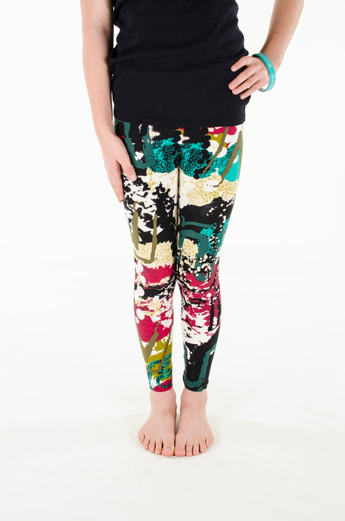 Color Splash Kids leggings - SweetLegs