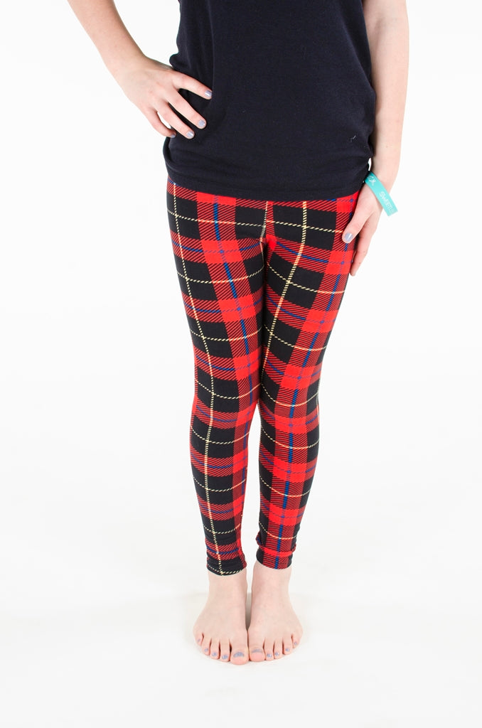 Lumberjack Punk Kids leggings - SweetLegs