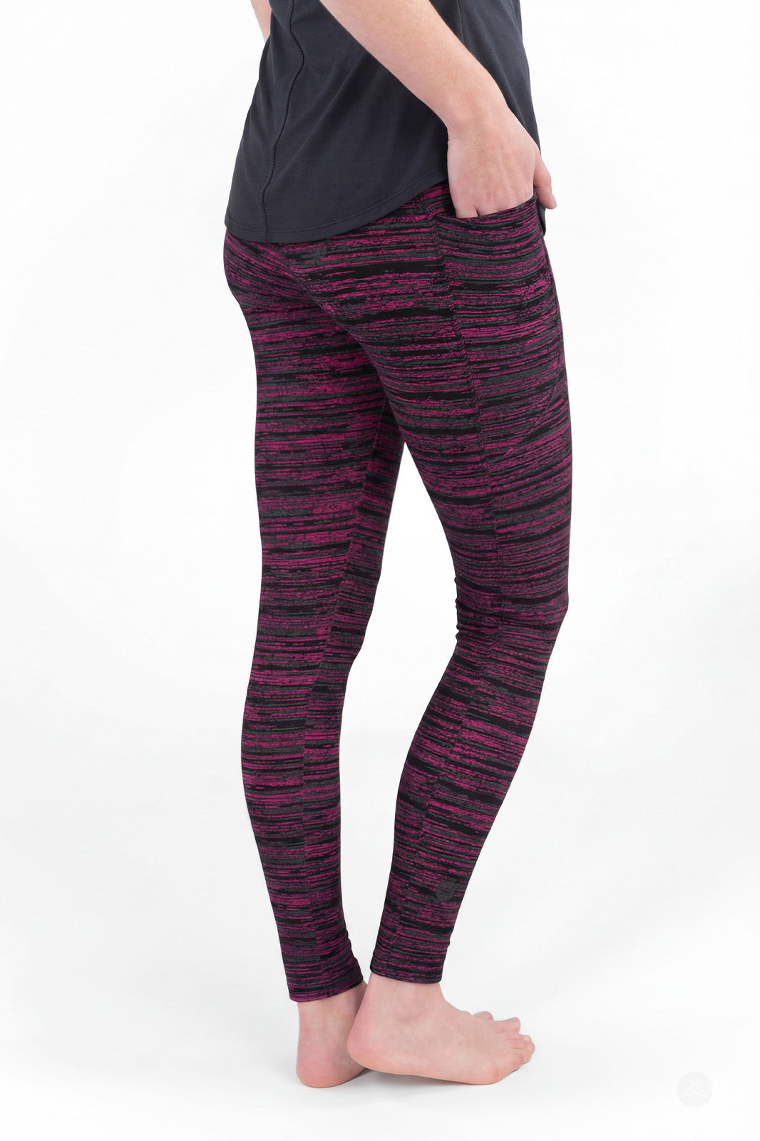 Berry Opal Pocket Leggings