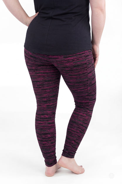 Berry Opal Pocket Leggings