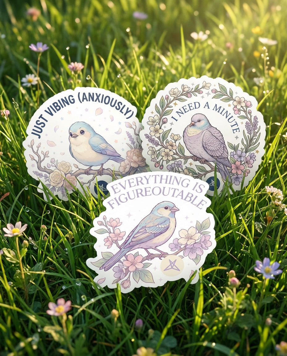 I Need A Minute Sticker Pack