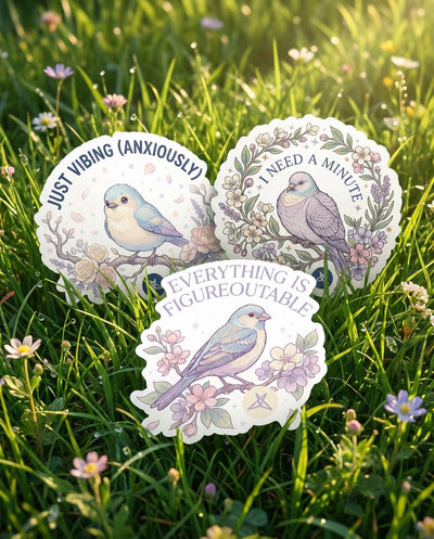I Need A Minute Sticker Pack - 