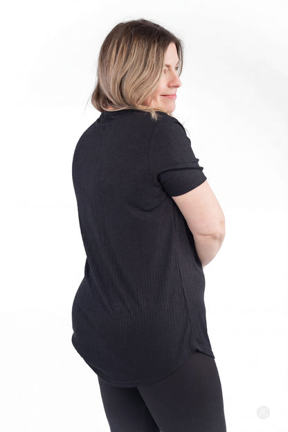 The Soft Ribbed Tee