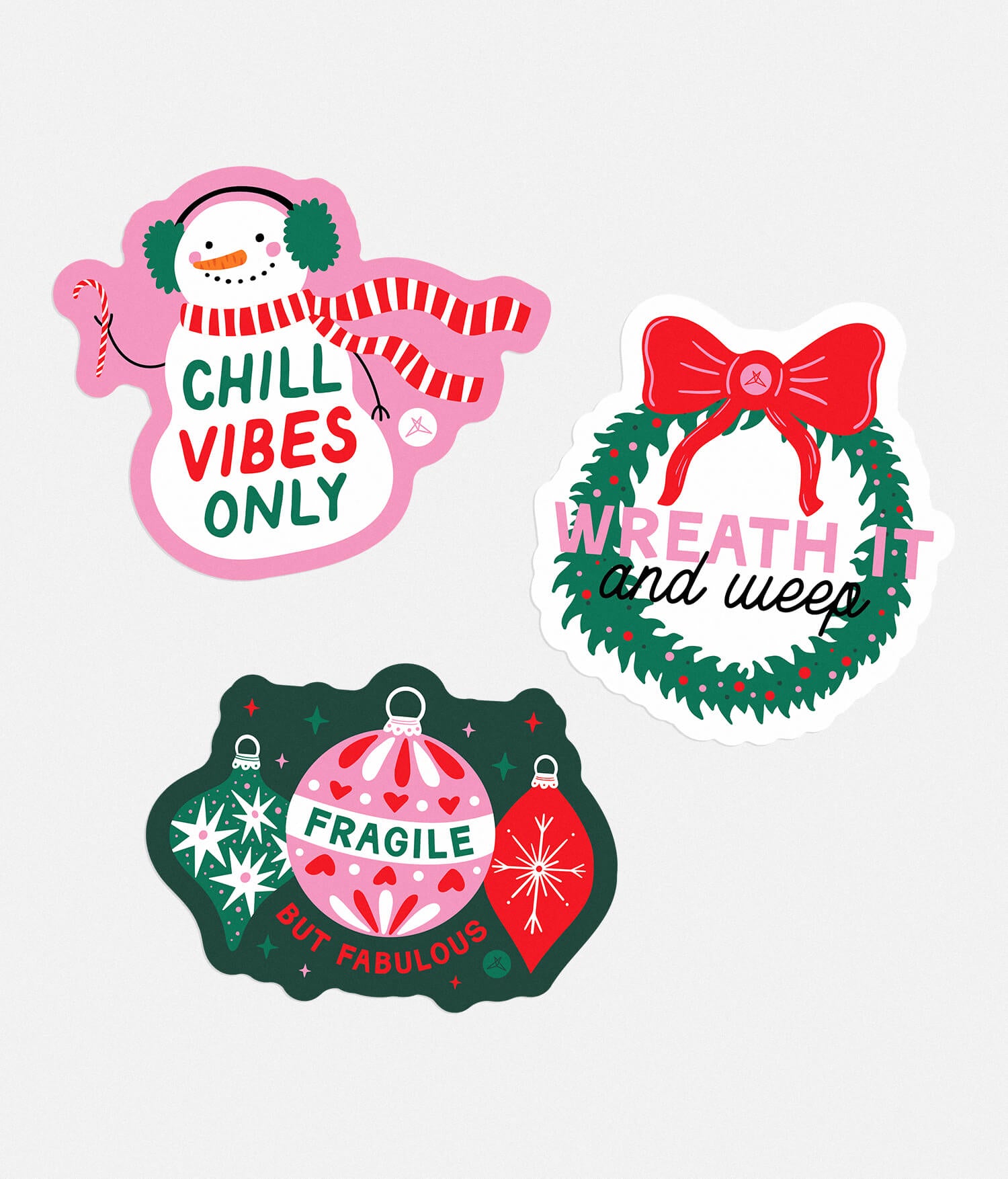 Fragile But Fabulous Sticker Pack