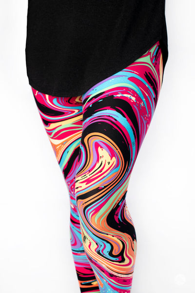 Marvellously Marbled - Signature Leggings