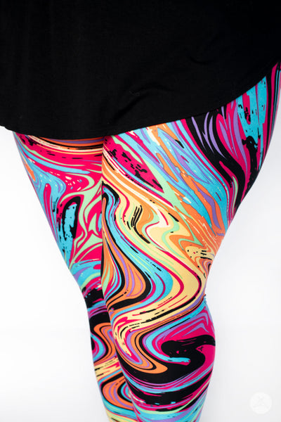 Marvellously Marbled - Signature Leggings